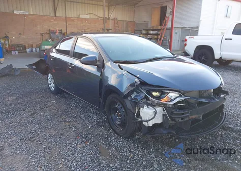 2015 Toyota Corolla Le из США, поврежденный, VIN 2T1BURHE9FC285426